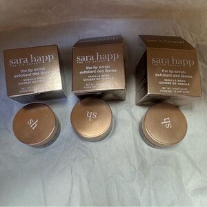 3 x Sara happ lip scrub